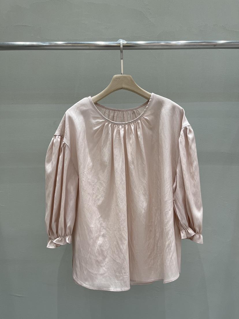 THE MUI直郵韓國代購㊣女裝新款時尚熱賣休閑推薦襯衫蕾絲衫Mu:i-A襯衫/蕾絲衫