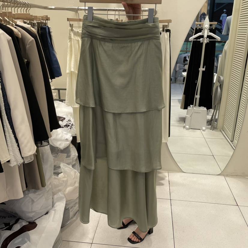 BOLD韓國㊣直郵東大門代購女裝新品人氣25春夏熱賣休閑長裙BOLD長裙