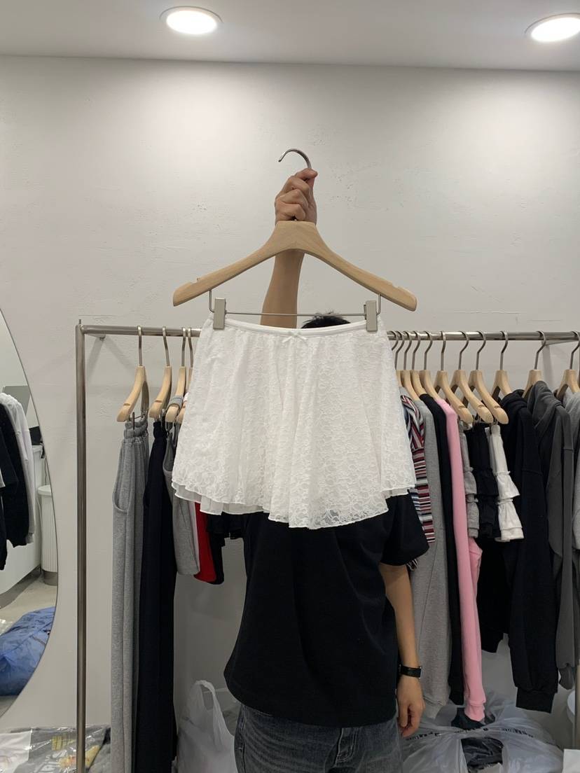 DELICATE直郵韓國代購㊣女裝新品時尚推薦25春夏人氣休閑短裙DELICATE短裙