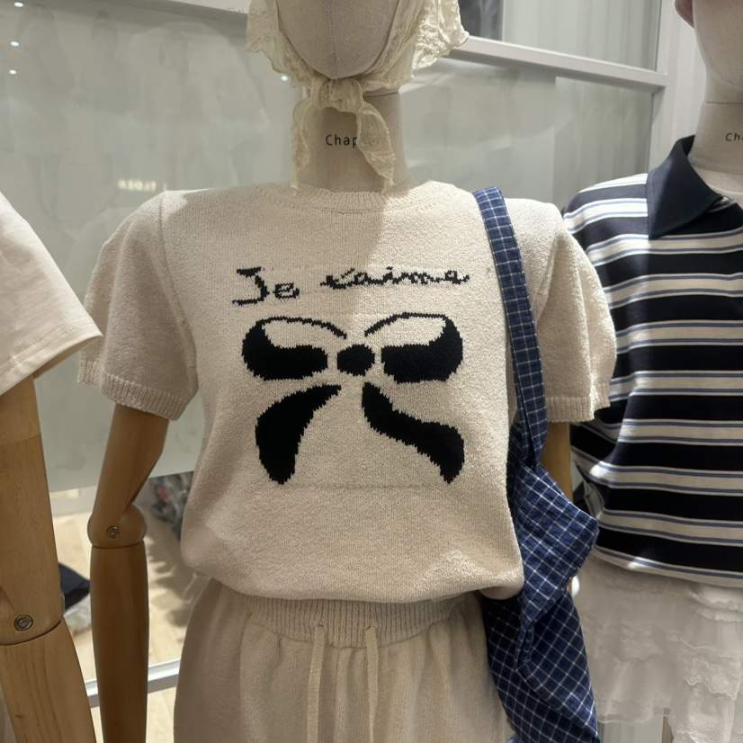BY CHAPTER直郵韓國代購㊣女裝新品休閑推薦25春夏時尚針織衫Chapter針織衫