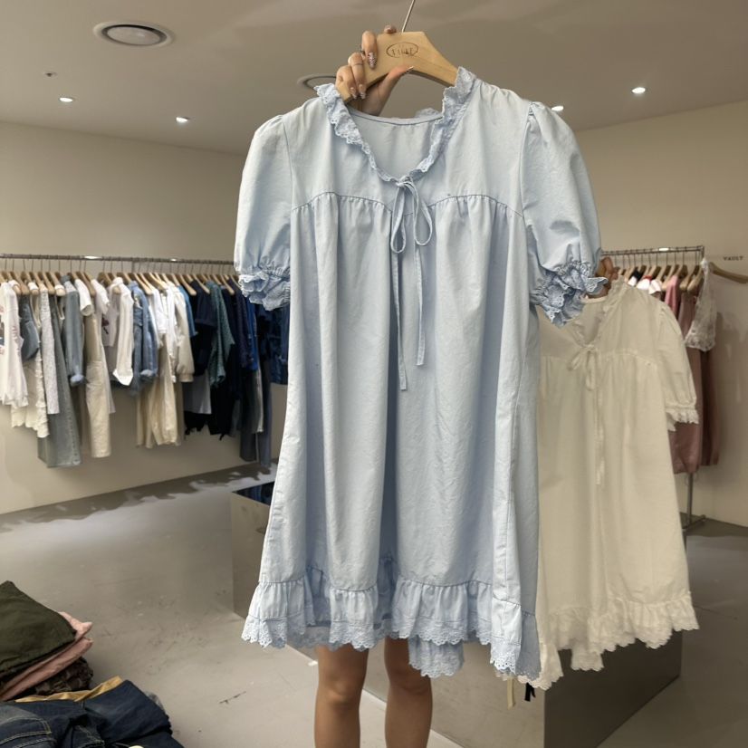VAULT韓國直郵㊣東大門實拍女裝新款熱賣推薦25春夏人氣連衣裙VAULT連衣裙