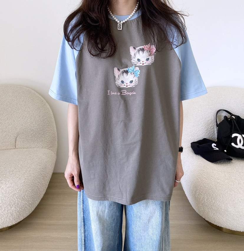 HANNA-A東大門實拍女士新品休閑時尚職業真品25春夏人氣T恤HANNAT恤