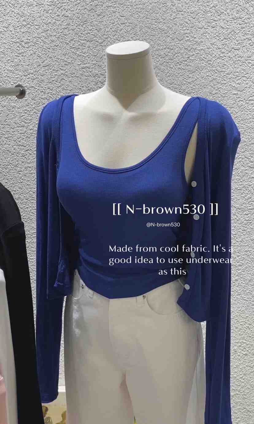 N BROWN韓國直郵女士新品人氣休閑時尚25春夏套裝套裝開衫N BROWN套裝