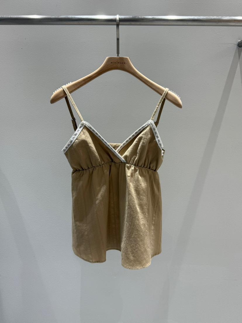 MINIMUZE東大門實拍女士新品熱賣25春夏人氣推薦真品吊帶背心MINIMUZE吊帶/背心