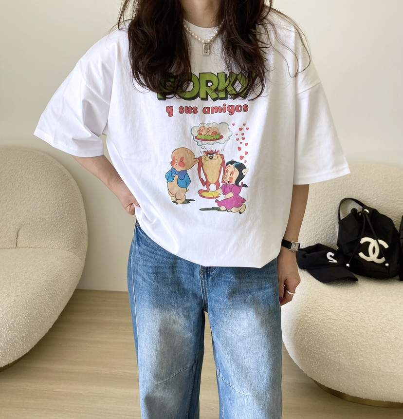 HANNA-A東大門直郵女裝新款休閑職業人氣熱賣25春夏推薦T恤HANNAT恤