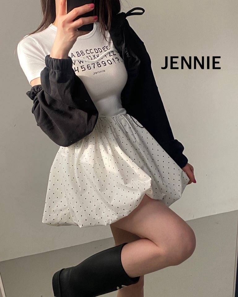 JENNIE東大門代購女士新款職業推薦人氣休閑真品熱賣時尚短裙JENNIE/VENEFIT短裙