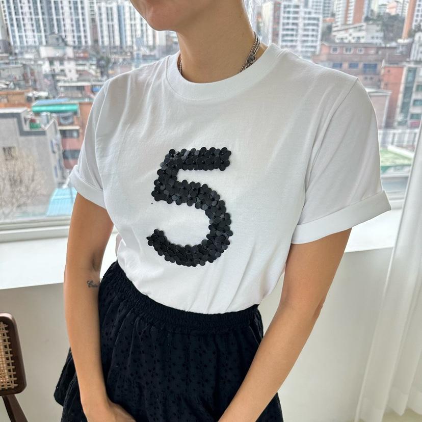 MABEL-Q東大門代購女士新品職業25春夏休閑時尚人氣推薦T恤SOUIT by mabel-QT恤
