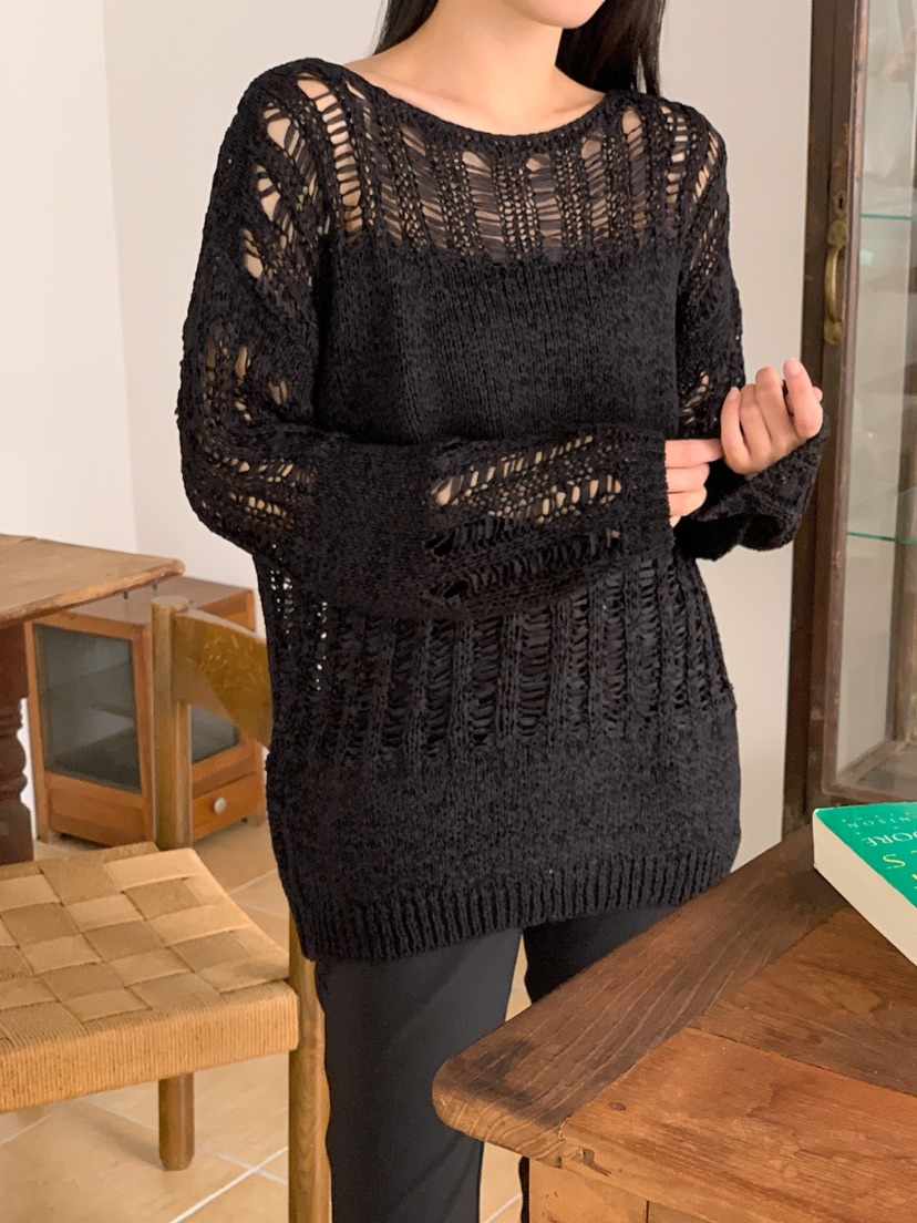 DARLUZ_MI韓國㊣直郵東大門代購女裝新品時尚熱賣人氣針織衫DARLUZ_MI針織衫