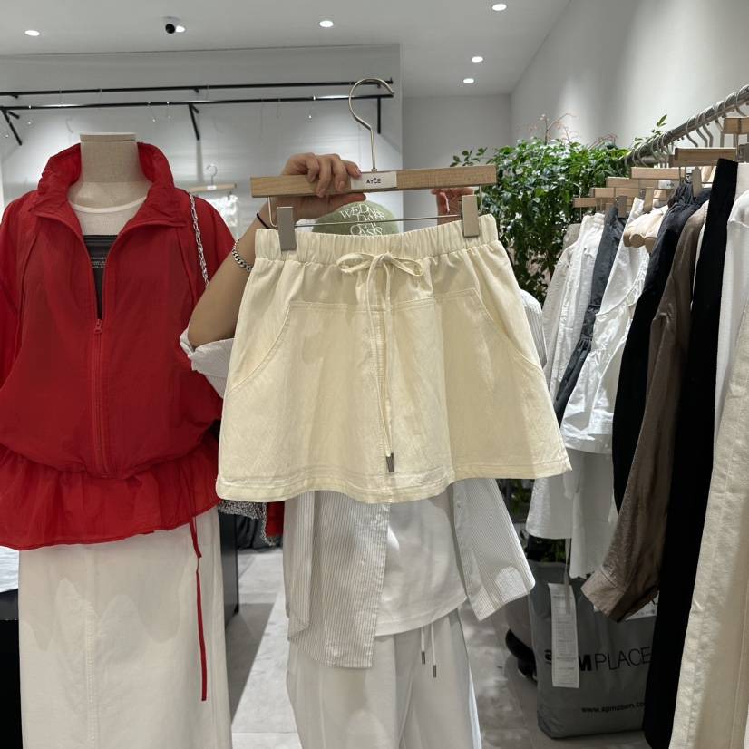 AYCE韓國直郵㊣女裝新品人氣25春夏熱賣推薦時尚休閑短裙綁帶101SHOWROOM/AYCE短裙