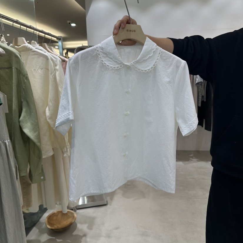 BINUS韓國直郵㊣女裝新品休閑推薦人氣熱賣25春夏時尚T恤BINUST恤