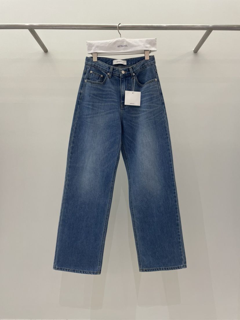 ARTISANAL韓國㊣直郵東大門代購女裝新品推薦熱賣休閑牛仔褲ARTISANAL牛仔褲