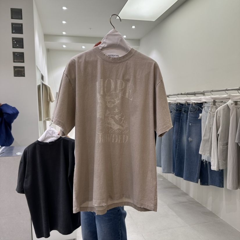 ARTISANAL韓國直郵㊣女裝新品推薦時尚25春夏休閑人氣熱賣T恤ARTISANALT恤