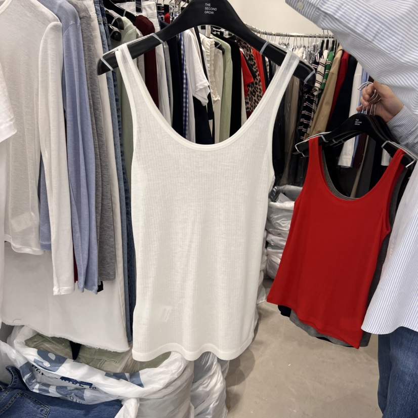 THE SECOND GROW韓國㊣直郵東大門代購女裝新品人氣吊帶背心THE SECOND GROW吊帶/背心