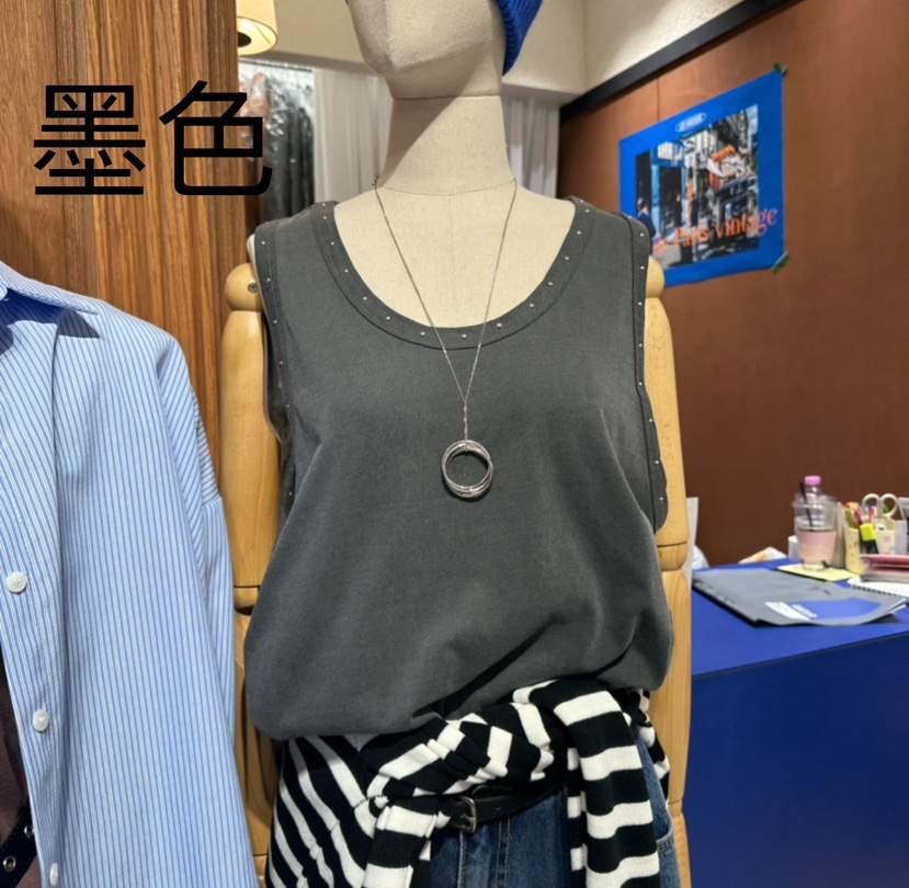 AMOUR韓國直郵㊣女裝新款推薦25春夏人氣熱賣時尚休閑吊帶背心AMOUR吊帶/背心