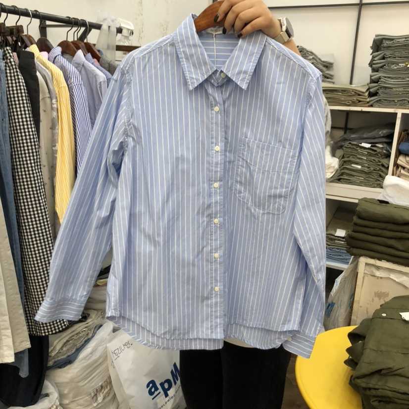DELI JENNY韓國直郵㊣女裝新品人氣推薦熱賣時尚襯衫蕾絲衫THERE襯衫/蕾絲衫