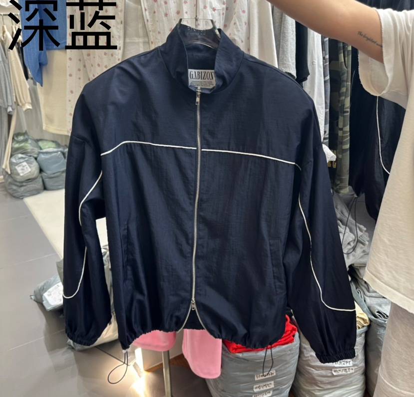 GABIZON韓國直郵㊣女裝新品時尚25春夏休閑人氣熱賣夾克連帽衫GABIZON夾克