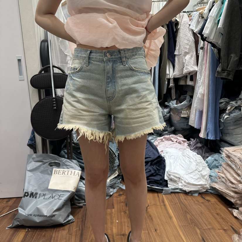 BERTHA直郵韓國代購㊣女裝新品休閑人氣推薦時尚熱賣25春夏短褲BERTHA短褲