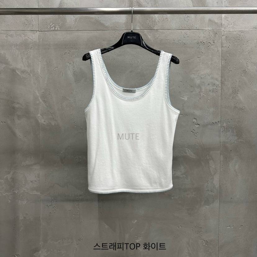MUTE-P直郵韓國代購㊣女裝新品人氣時尚推薦25春夏吊帶背心MUTE吊帶/背心