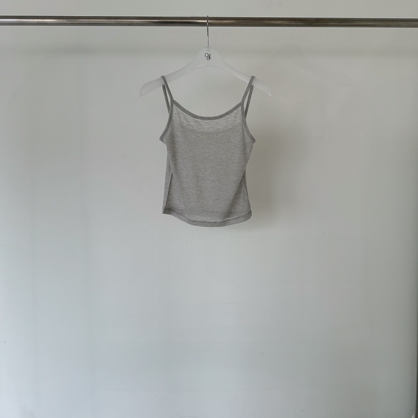 OATMEAL韓國直郵㊣女裝新品25春夏時尚人氣休閑吊帶背心緊身OATMEAL吊帶/背心