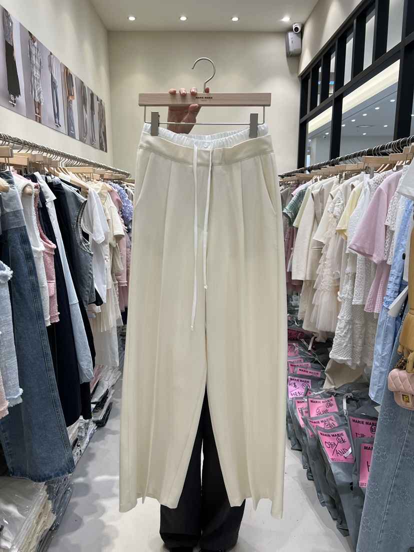 MARIE MARIE直郵韓國代購㊣女裝新品25春夏時尚休閑休閑褲MARIE MARIE休閑褲