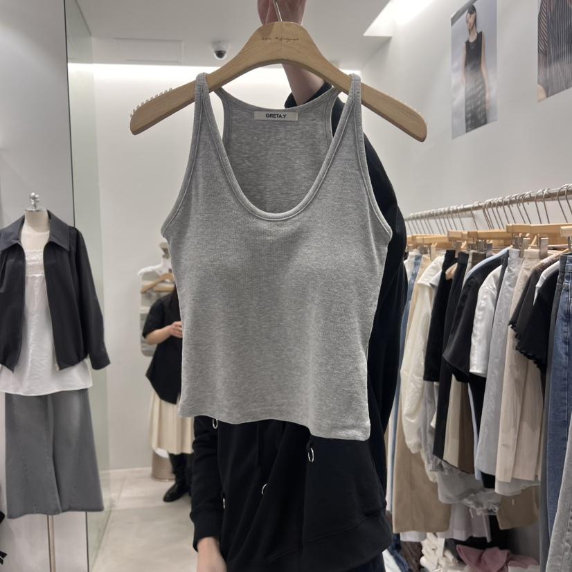 ANN MARGRET韓國㊣直郵東大門代購女裝新品推薦吊帶背心GRETA.Y吊帶/背心