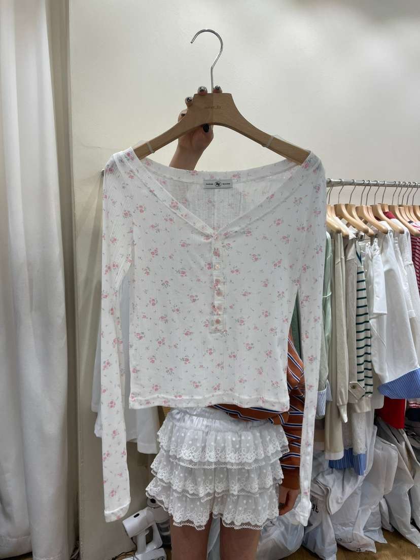 AUVERFIT韓國直郵㊣東大門實拍女裝新品時尚熱賣休閑長袖T恤AUVERFIT長袖T恤