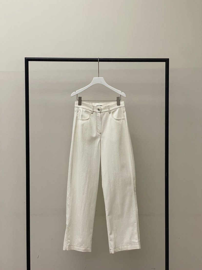 MUCH MORE韓國㊣直郵東大門代購女裝新品25春夏推薦牛仔褲MUCH MORE牛仔褲