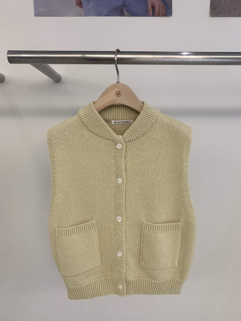 SELECT MARKET韓國直郵㊣女裝新品休閑推薦25春夏熱賣馬甲SELECT MARKET馬甲