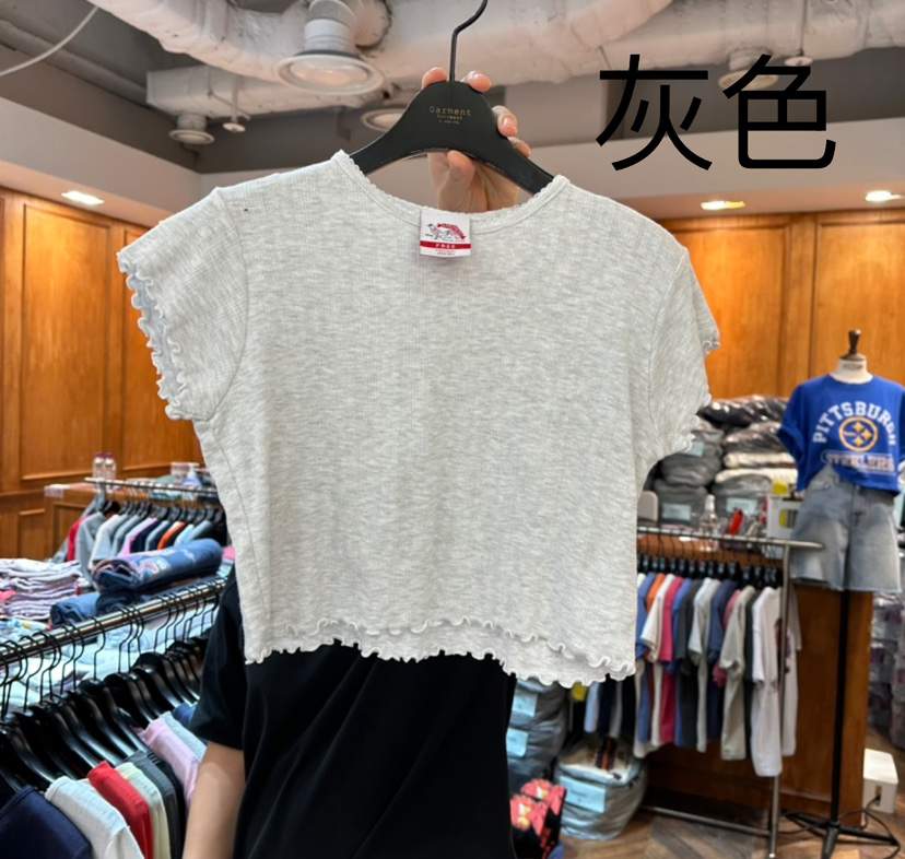 GARMENT-P直郵韓國代購㊣女裝新品推薦時尚休閑25春夏人氣T恤GARMENTT恤