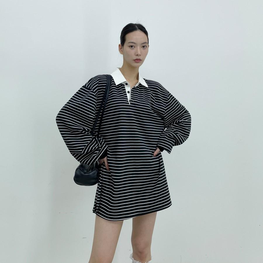 D2/A2韓國直郵㊣東大門實拍女裝新款推薦25春夏人氣長袖T恤D2/A2長袖T恤