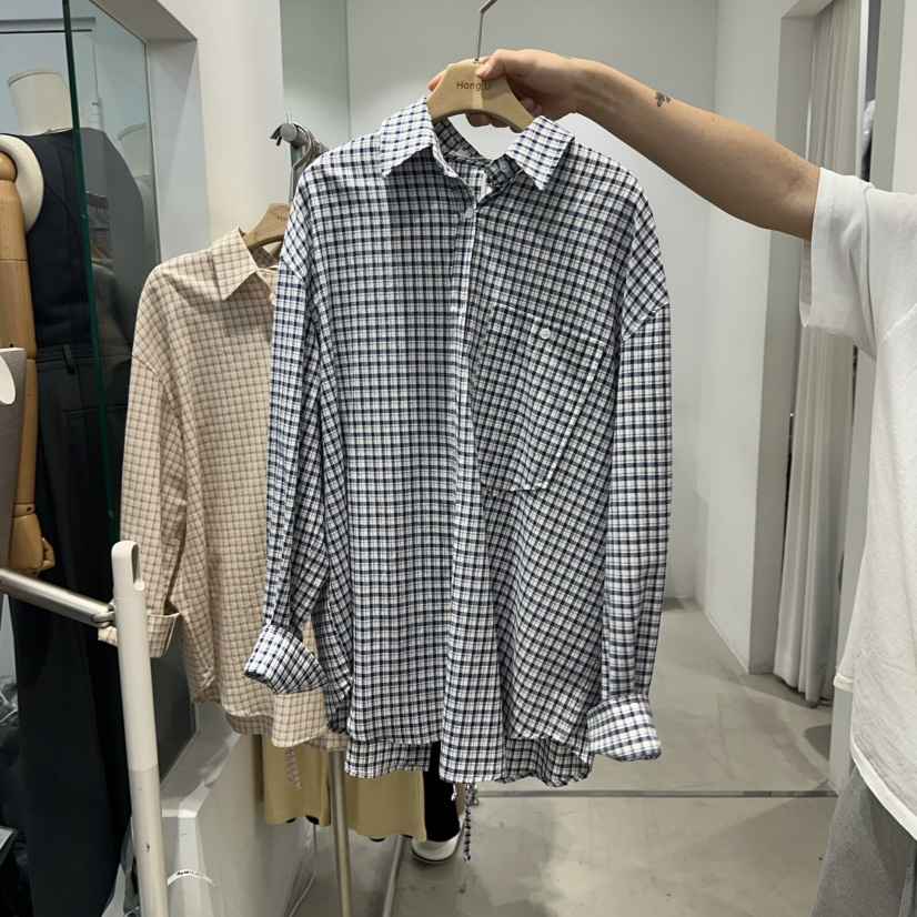 HONG.U韓國直郵㊣東大門實拍女裝新品25春夏推薦襯衫蕾絲衫HONG.U襯衫/蕾絲衫