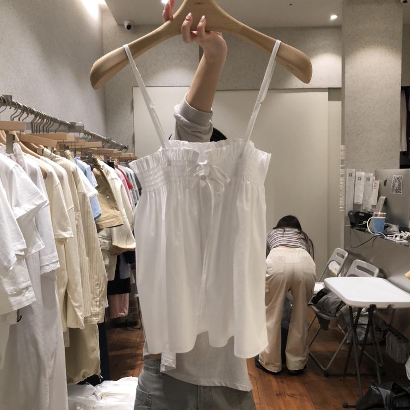 COMELY韓國直郵㊣女裝新品時尚25春夏休閑人氣推薦吊帶背心COMELY吊帶/背心