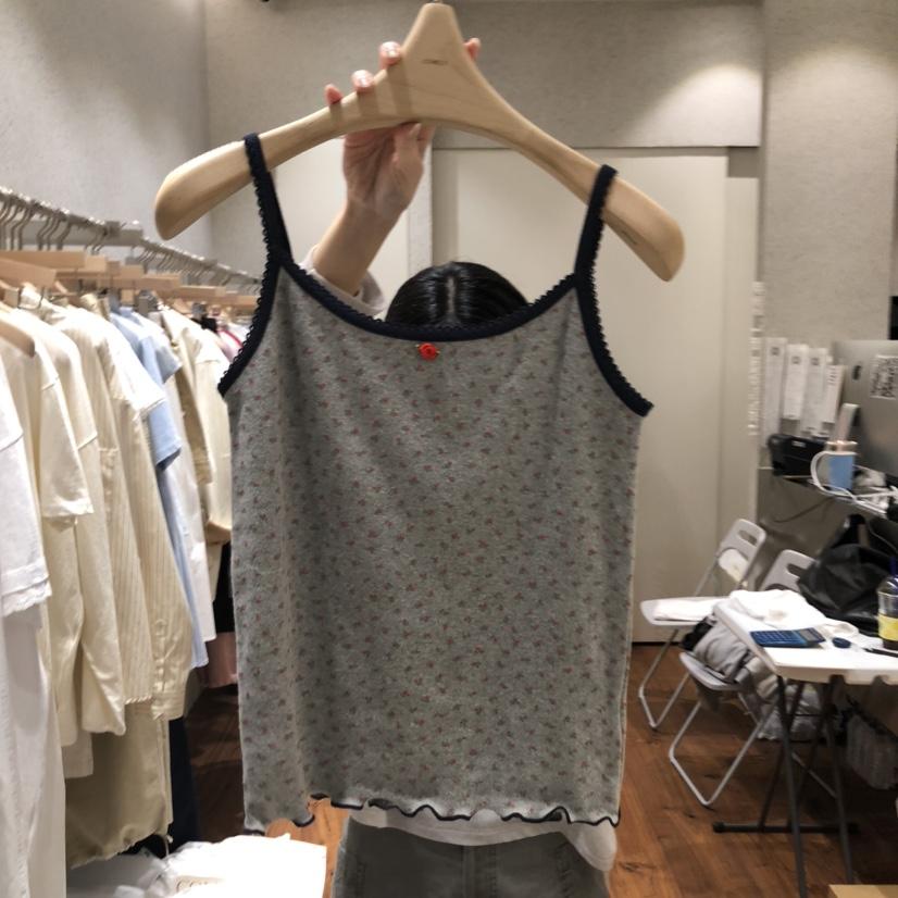 COMELY直郵韓國代購㊣女裝新品推薦熱賣人氣時尚休閑吊帶背心COMELY吊帶/背心