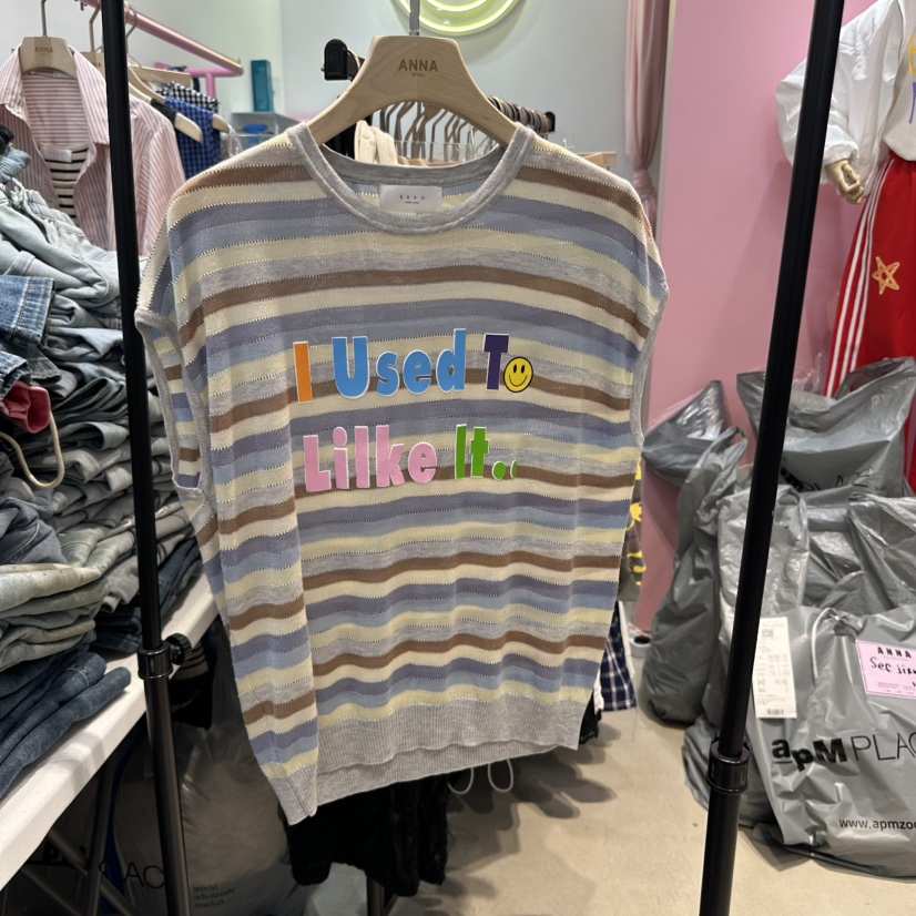 ANNA直郵韓國代購㊣女裝新品人氣熱賣25春夏時尚休閑吊帶背心ANNA吊帶/背心