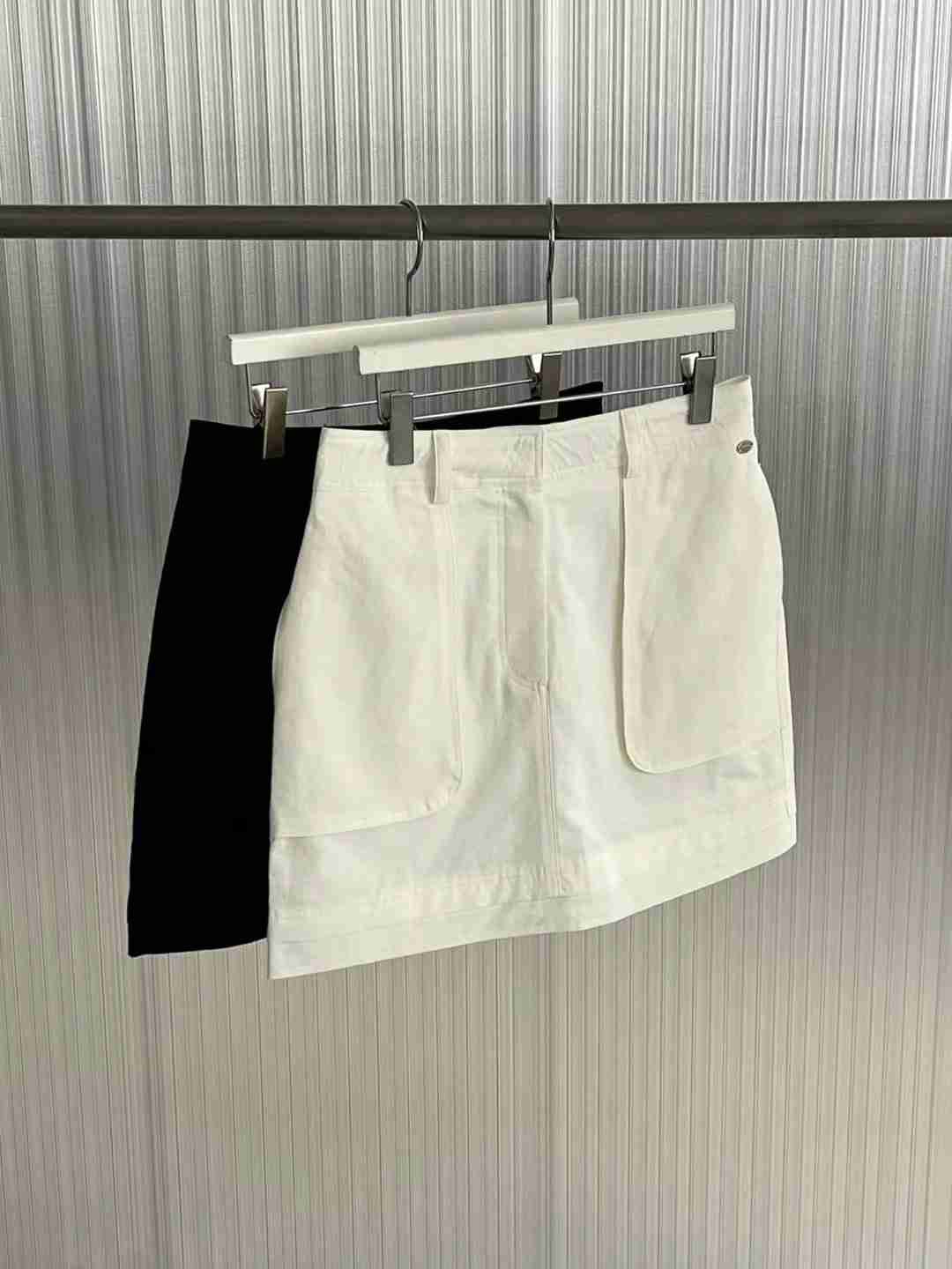 ONE AND直郵韓國代購㊣女裝新品25春夏人氣休閑時尚熱賣短裙ONE AND短裙