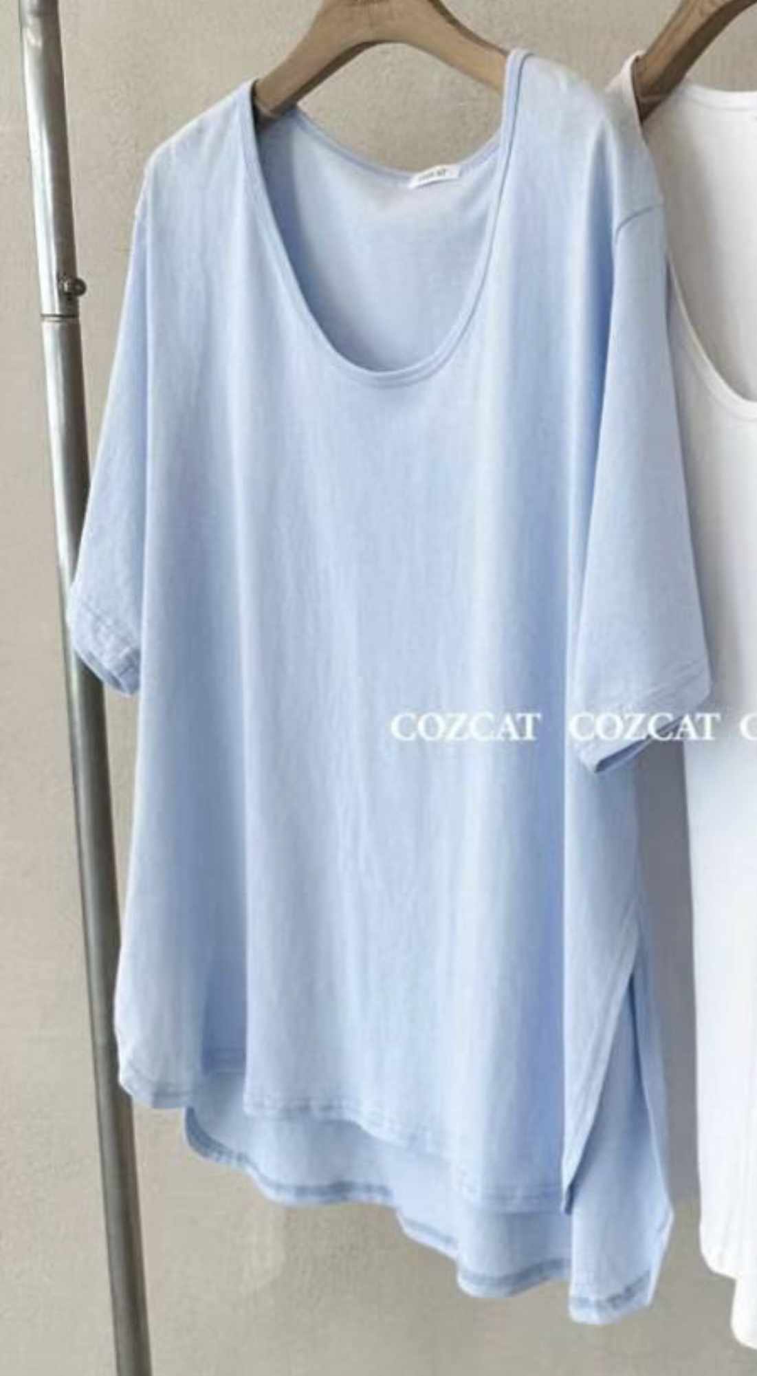 COZCAT-코즈켓-T韓國直郵㊣東大門實拍女裝新款時尚人氣T恤COZCATT恤