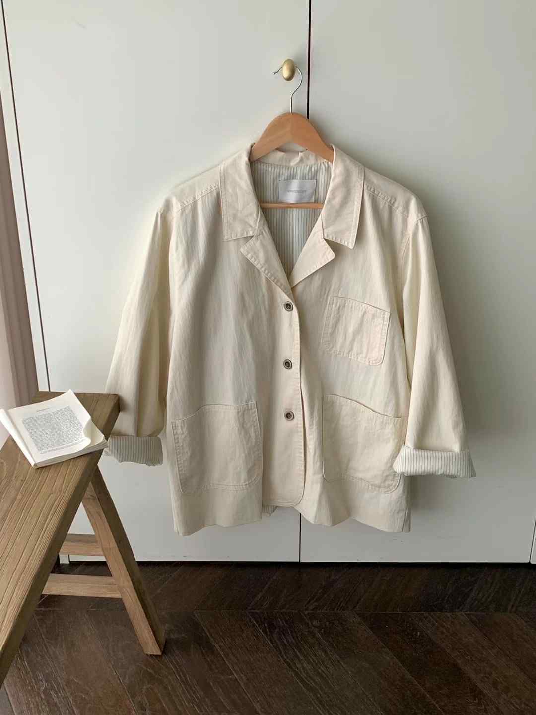 WANDERLUST韓國㊣直郵東大門代購女裝新品25春夏時尚人氣夾克WANDERLUST夾克
