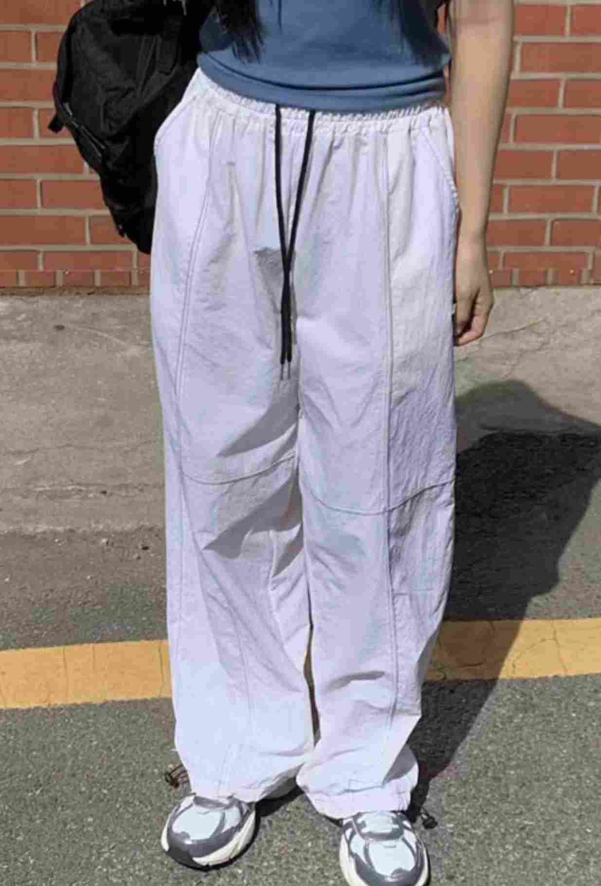 UNPLAN韓國㊣直郵東大門代購女裝新款休閑時尚25春夏休閑褲UNPLAN休閑褲