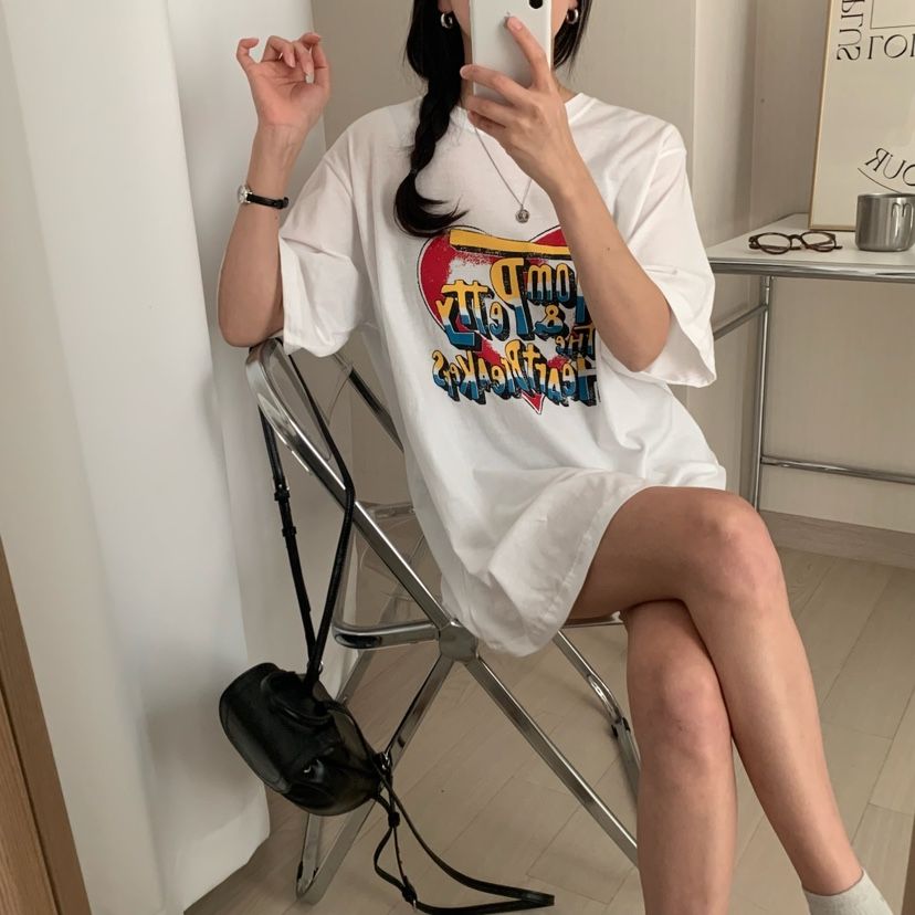 FROMJINI韓國㊣直郵東大門代購女裝新款人氣休閑25春夏推薦T恤FROMJINIT恤