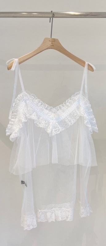 MAISONDEGLORY韓國㊣直郵東大門代購女裝新品休閑吊帶背心蕾絲緊身MAISON DE GLORY吊帶/背心