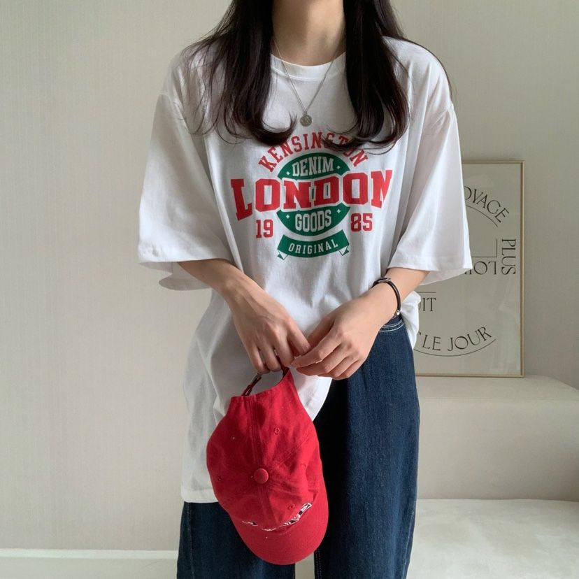 HELLO JINI韓國㊣直郵東大門代購女裝新品熱賣推薦25春夏T恤HELLO JINIT恤