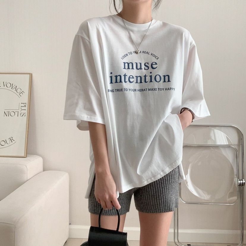 HELLO JINI直郵韓國代購㊣女裝新品25春夏熱賣時尚推薦T恤HELLO JINIT恤