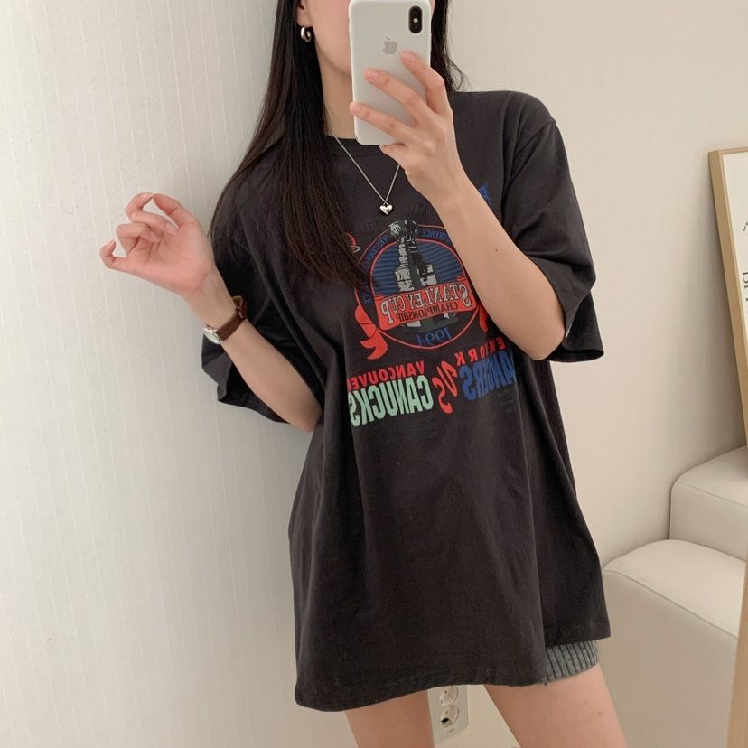 FROMJINI韓國直郵㊣東大門實拍女裝新款熱賣25春夏人氣推薦T恤FROMJINIT恤