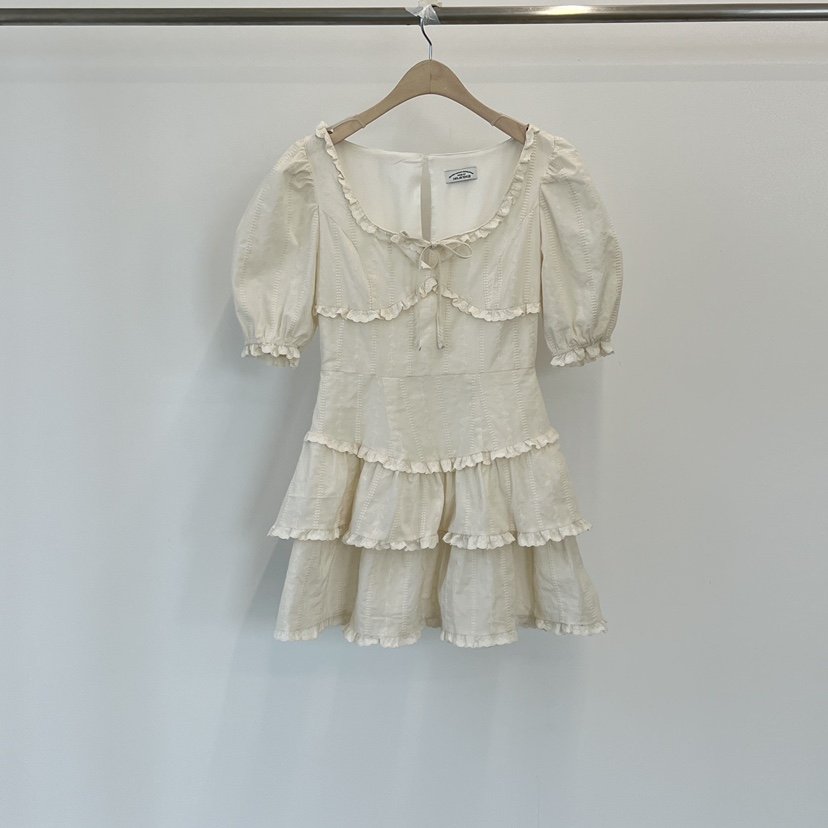 140 AVENUE韓國㊣直郵東大門代購女裝新品25春夏連衣裙刺繡140 AVENUE連衣裙
