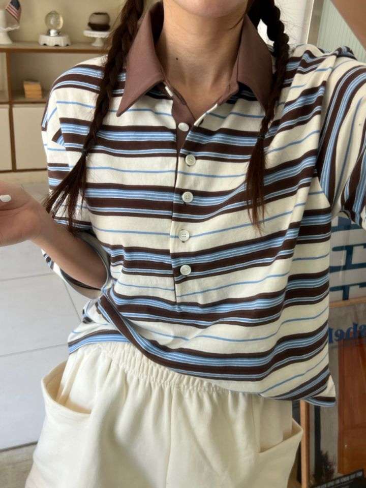 HEY/TO SEWING韓國直郵㊣東大門實拍女裝新款時尚T恤長款BY HEY/TO SEWINGT恤