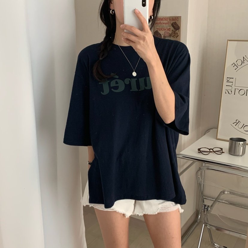 HELLO JINI韓國㊣直郵東大門代購女裝新品人氣熱賣25春夏T恤HELLO JINIT恤