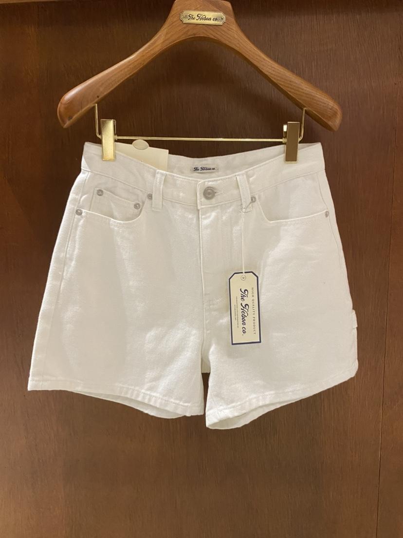 HEBON韓國㊣直郵東大門代購女裝新品熱賣休閑人氣時尚短褲刺繡HEBON短褲