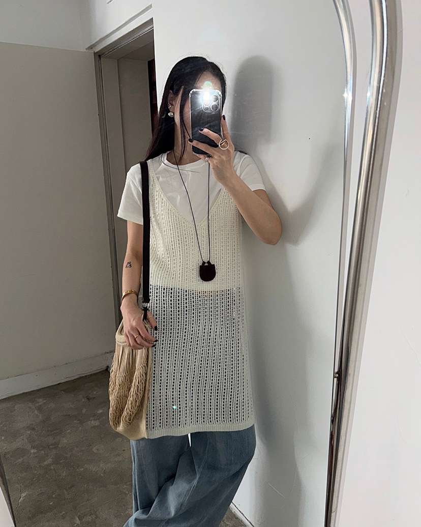 JADEMARKET韓國直郵㊣東大門實拍女裝新款休閑吊帶背心不含腰帶JADE MARKET吊帶/背心