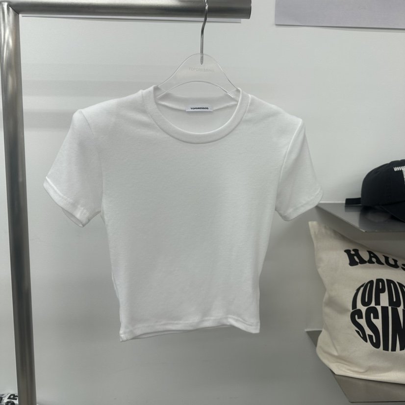 TOPDRESSING直郵韓國代購㊣女裝新款熱賣推薦25春夏休閑T恤TOPDRESSINGT恤