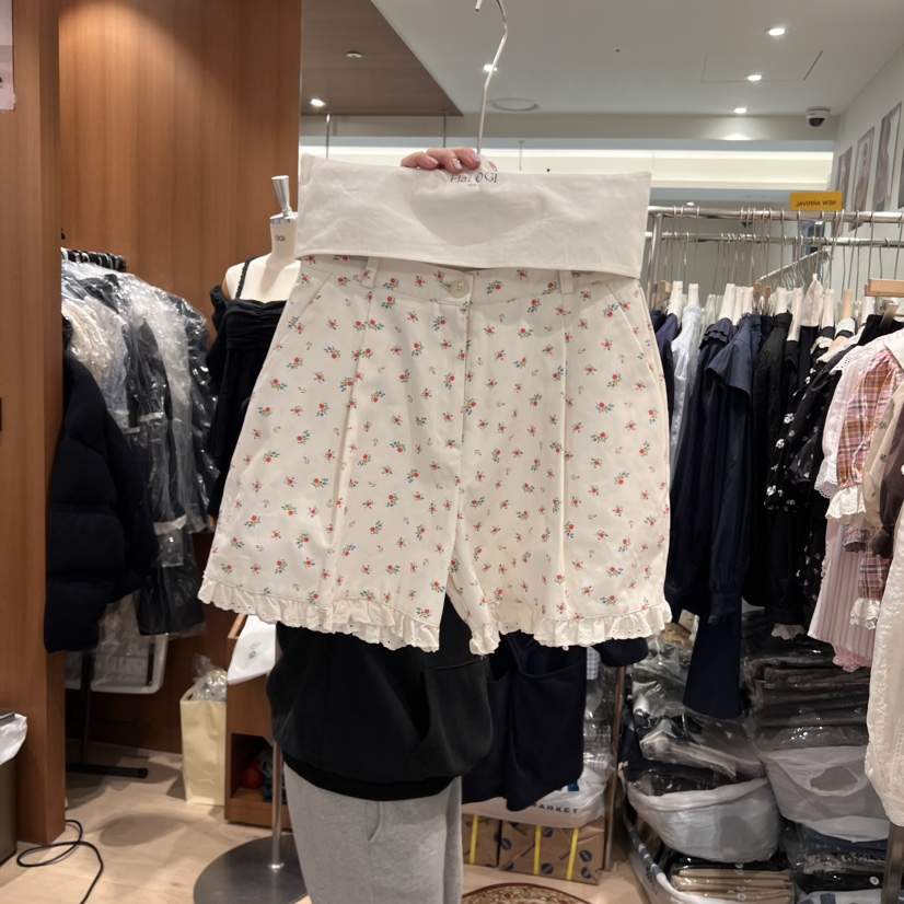 OGI韓國㊣直郵東大門代購女裝新款休閑熱賣25春夏推薦時尚短褲FLat OGI短褲